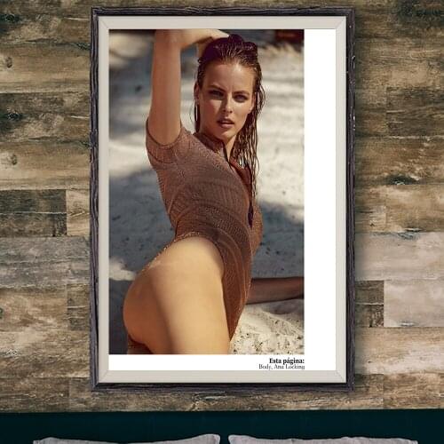 E441 Elza Luijendijk Sexy Model Movie Star Wall Silk Cloth Poster Art Home Decoration Gift