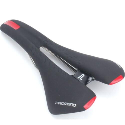 PROMEND SD-575 Bicycle Saddle Seat Mat PU Leather Mountain Cycling Racing Accessories Parts Hollow Soft Cushion