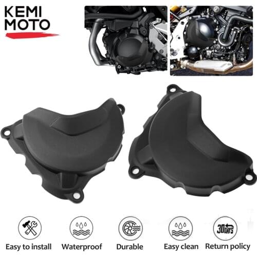 Motorcycles Engine Cylinder Cover Head Protection Clutch Alternator Cover Guards Fit for BMW F750GS F850GS F900R F900XR 2pc