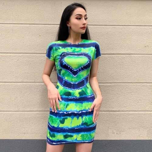 LIBERJOG Summer Short Sleeve Dresses