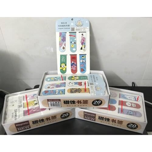 Cute Cartoon Magnet Magnetic Bookmarks Cute Magnet Page Markers Page Clips Bookmark For Student Office Reading Stationery gift