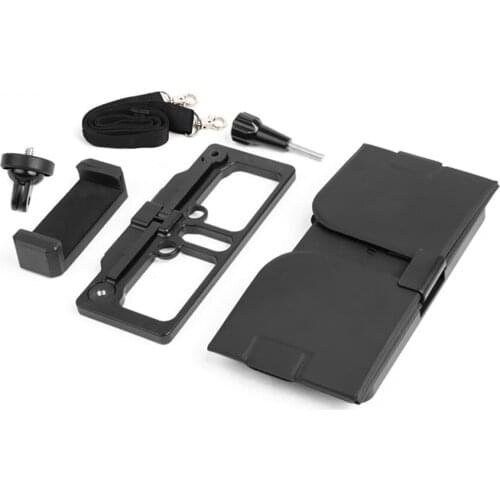 Multifunctional Phone Holder with Sun Hood Adjustable Angle Phone Clamp for DJI Mavic Air 2/ Mini/ Pro/ 2/ Air/ Spark Parts