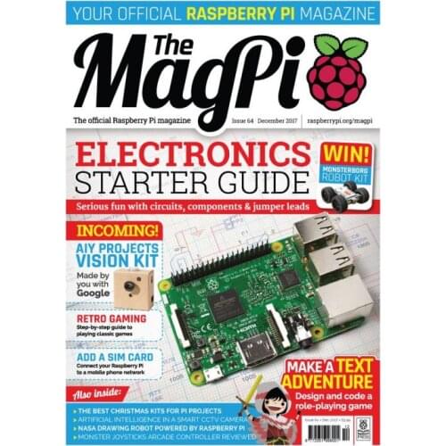 The MagPi Issue 64 Official Raspberry Pi Magazine