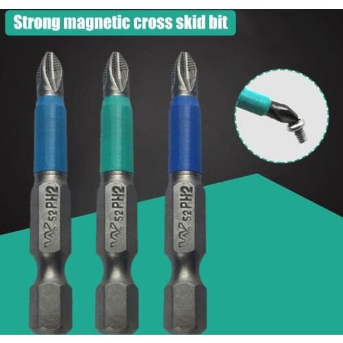 Random Color Ph2 Hexagonal Bit Turning Head Angle Screwdriver Durable Screw Driver Screwdriver Hex Shank Drywall Right