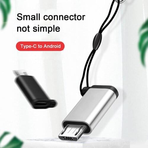 Type C Female To Micro USB Male Android Phone USB Cable Adapter Charger Charging Sycn Otg Converter for Samsung Xiaomi 9 Mi6 Mi5