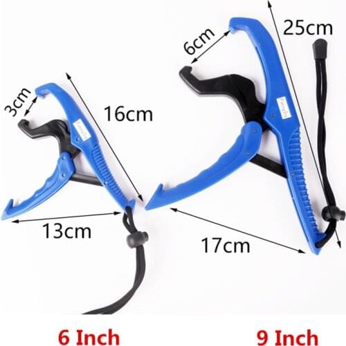 Portable 16cm/25cm Fish Catcher Tool Practical Fishing Lip Grip Gripper Holder Floating Grabber Plier Controller Fishing Tools