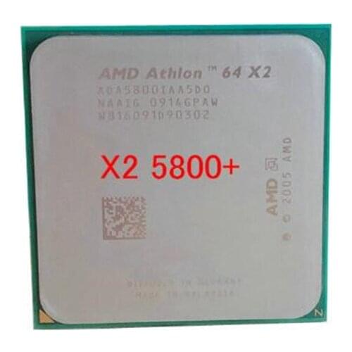 AMD Athlon 64X2 5800+ CPU Processor Socket AM2 940pin 3.0GHz 89w Dual-Core desktop ADA5800IAA5DO Free Shipping