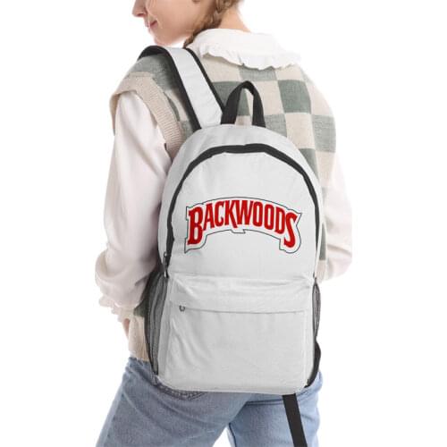 2021 Women Men Backwoods Backpack Travel Laptop Backpack Teenager Boys Girls Cartoon Oxford Waterproof Schoolbag Backpack