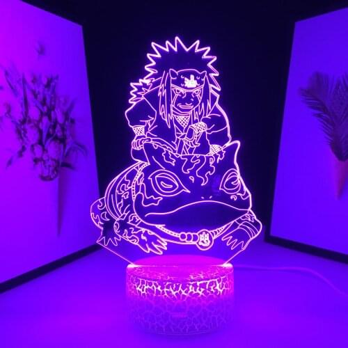 3D LED Night Light Japanese Anime Figure for Kids Birthday Gift Child Bedroom Decoration Light Manga Bedside Table 3D Lamp