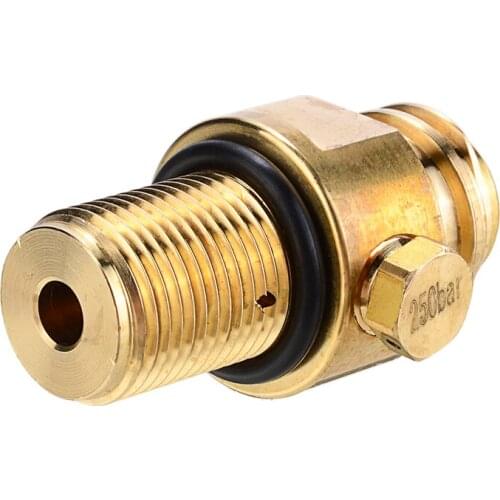 1Pcs M18*1.5 Refill CO2 Pin Valve Adapter Brass Thread Converter Replacement Refillable Adapter For SodaStream Home Improvement