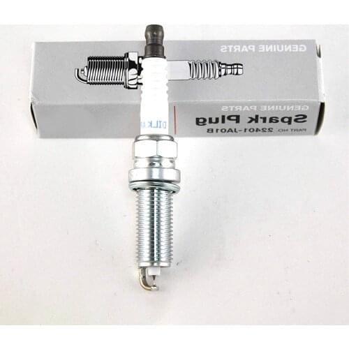 4pcs/lot Dual Iridium Spark Plug Fit For Nissan Altima Rogue Sentra 22401-JA01B DILKAR6A11