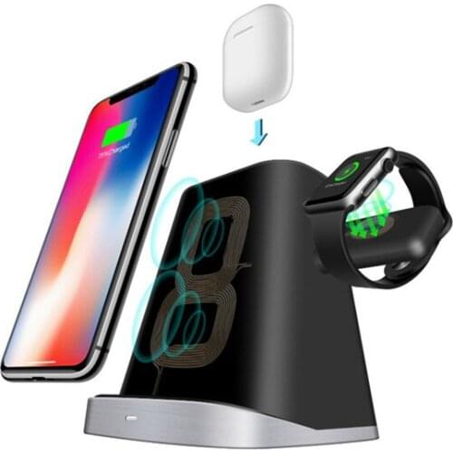 Betty Wireless Charger station magsafing fast 5 in 1 smart Magnetic Holder for phone watch headset induction wireless chargers