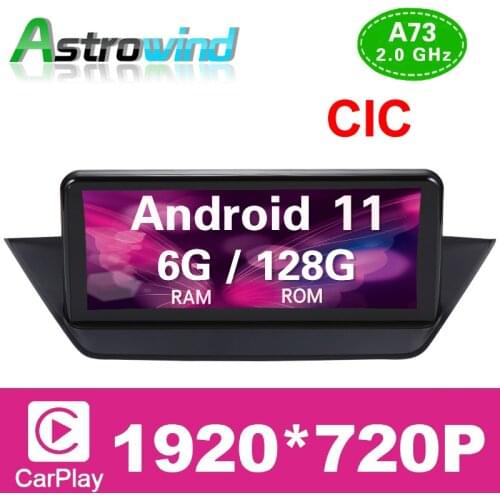 10.25 inch 128G ROM Android 11 System Car GPS Navigation Media Stereo Radio For BMW X1 E84, with original screen, CIC system