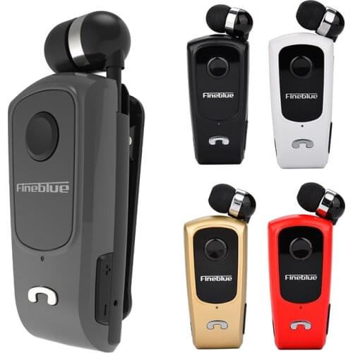 Fineblue Jialan F920 Bluetooth Headset Wireless Call Smart Vibration Anti-theft Retractable Cable Earphone Bluetooth For Xiaomi