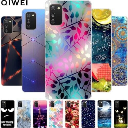 For Samsung Galaxy A02S Case Printing Silicone Soft TPU Clear Phone Cover For Samsung A02S 6.5'' A 02S Back Shells Cases 2020