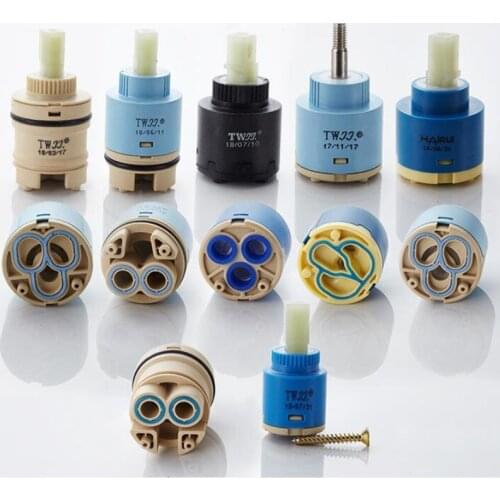 Faucet Cartridge mixer valve accessories bathroom faucet ceramic cartridge 35mm or 40mm