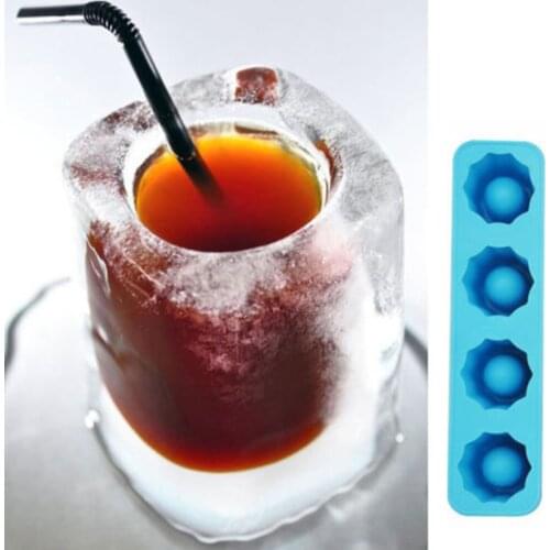 Ice Cube Tray Mold Makes Shot Glasses Novelty Gifts Summer Ice Drinking Tool Mould