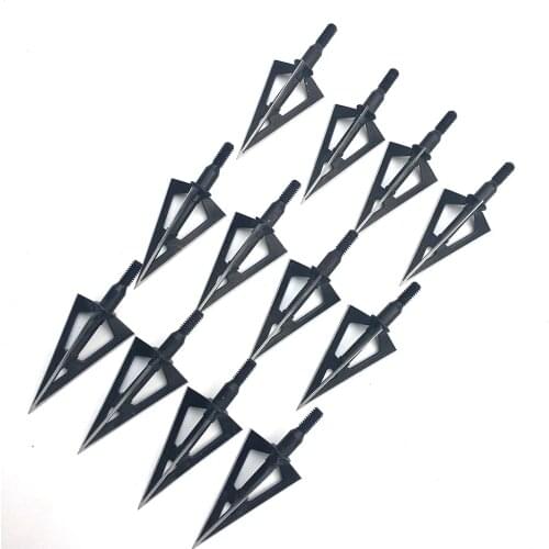 Arrowhead Broadhead 100 Grain Arrow Tips Arrow Arrow Point forBow Hunting Beast Arrow Head 3 Blades