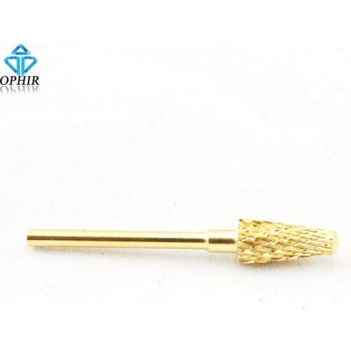 OPHIR Nail Drill Bit Head 1x Nail Drill Accessories Pro Carbide Bit Grinding Polishing Head Nail Art #KD164-6