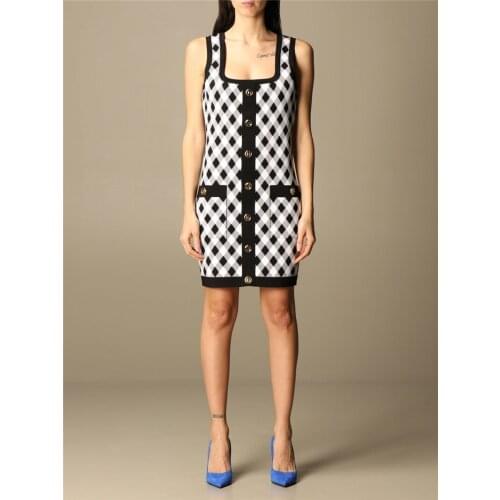 OVINA Summer Dresses In A Cage