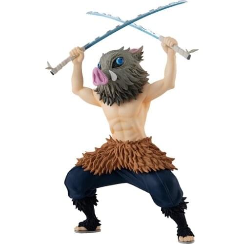 Pre-Sale Demon Slayer Hashibira Inosuke Anime Figures Model Desktop Ornaments Pvc Model Cartoon Toy Collectibles Model Toy