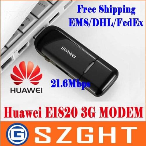 Unlocked Huawei E1820 Modem 21.6M Wireless Broadband Unlocked Dropshipping Free shipping EMS/DHL/FedEx