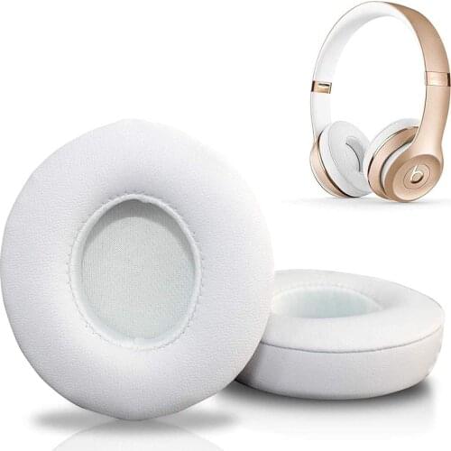 Beats Solo 2 & 3 Earpad Replacement - Memory Foam Replacement Ear Pads Wireless Headphone Covers Headset Pads Sponge Earpads