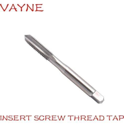 VAYNE HSSE Metric Insert STI Hand Tap ST M1.6 M2 M2.5 M3 M4 M5 M6 M8 M10 X0.4 X0.5 X0.7 X0.8 X1 Sheath Braces Screw Thread Taps