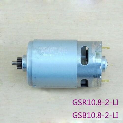 Replacement 13 Teeth DC (10.8)12V Motor For BOSCH Cordless Drill Driver Electric hammer drill GSR10.8-2-LI , GSB10.8-2-LI etc