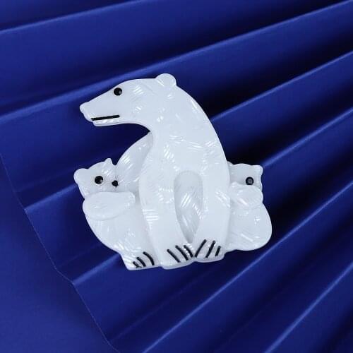 Zchenyxi White Brooches For Clothes