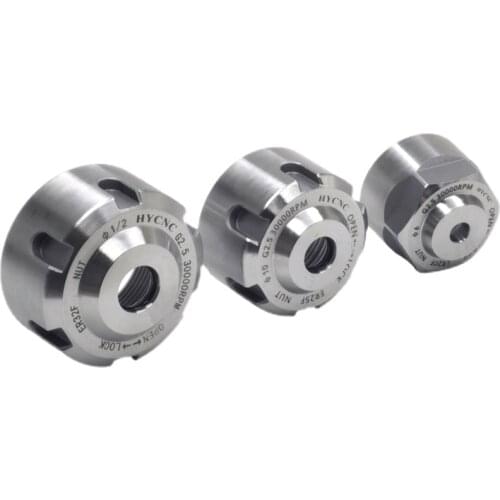 1pcs engraving nuts ER20 ER25 ER32 proof slurry nut FOR cnc tool holder clamping nut dustproof