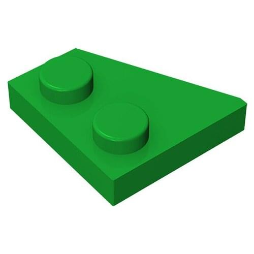 10 PCS MOC 24307 2x2 Wedge Plate (Right) high-tech Parts Bricks Parts DIY Compatible Brands Educational Parts Toys