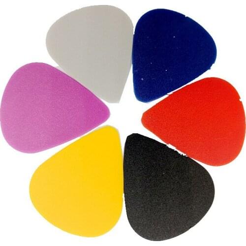 100pcs Grind arenaceous Guitar Picks 0.46 0.95 1.2mm Thickness Guitar Picks ABS Material Antislip Free Shipping