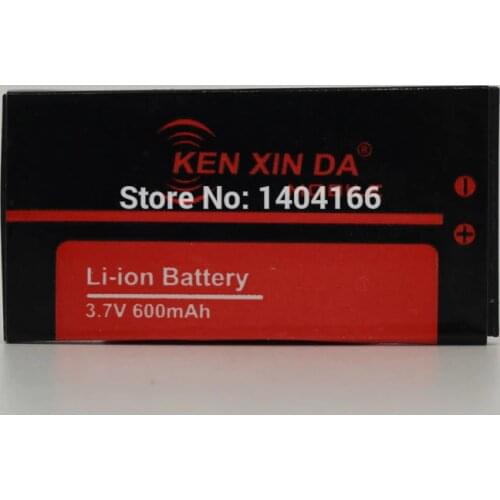 3.7V , 600mAh , The cell phone battery for KEN XIN DA 600mAh M1+// M2+ //M6+ //M7+ //M8+// Z818// Z868 battery
