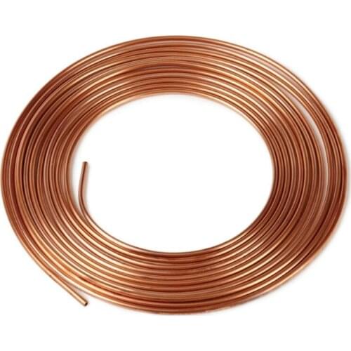 3/8inch 5m Soft Copper Pipe R410a Rated Coil Pancake Tube Air Conditioner HVAC