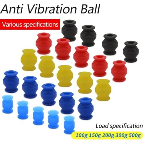 4PCS Universal Anti Vibration Ball Dampening Rubber Shock Absorber for Quadcopter 4-axis Camera Gimbal Drone