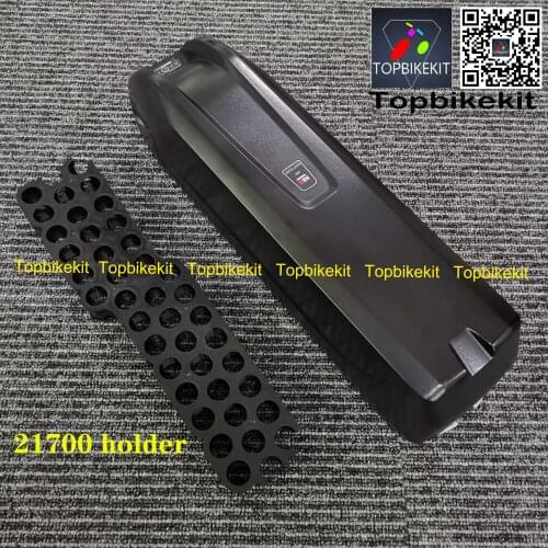 Shark frame battery case down tube battery box with KT 36V/48V/52V inner controller for 21700 or 18650