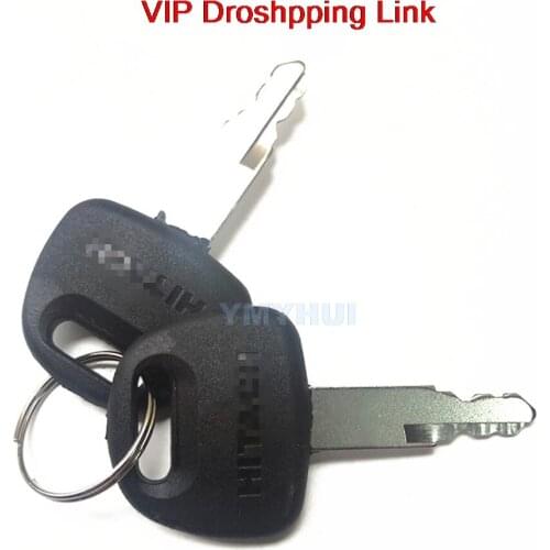 For Hitachi ZAX60/70/120/200/210/230-3-6 key ignition key door key EFI direct injection key high quality excavator accessories