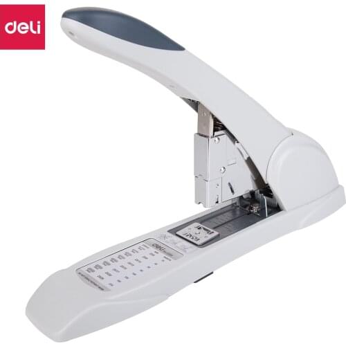 DELI E0395 Heavy Duty Stapler 210 sheets Easy staple durable stapler stationery office supply staples office accessories
