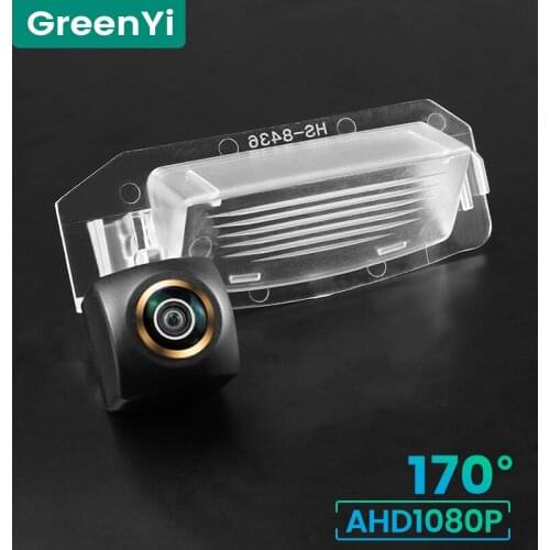 GreenYi 1080P HD 170° Car Rear View Camera For Mitsubishi Outlander Lancer Sportback i-MiEV 5D Hatch Reverse Vehicle Parking AHD