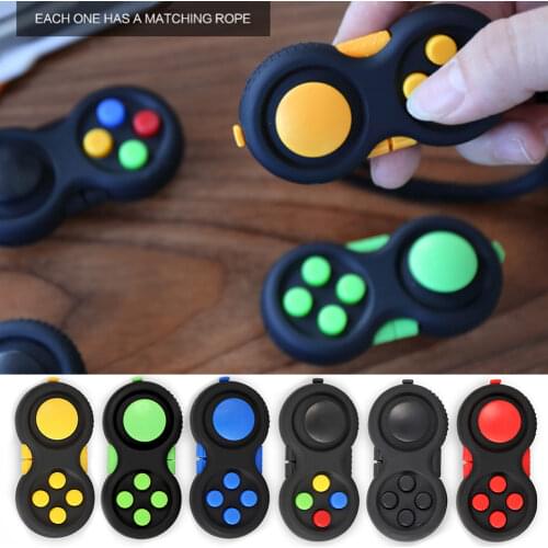 Game Fidget Pad Stress Reliever Squeeze Fun Magic Desk Toy Handle Toys Stress Decompression Gift Key Mobile Phone Accessory