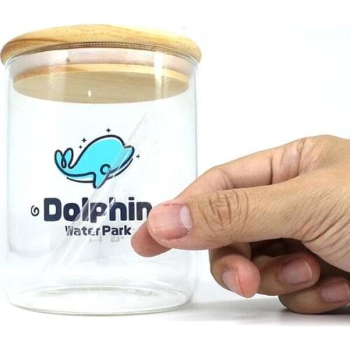 Customized 3D Nickel Metal Coated Transparent Rose Gold Transfer Sticker Personalized Eyelash Case/Lip Gloss Label