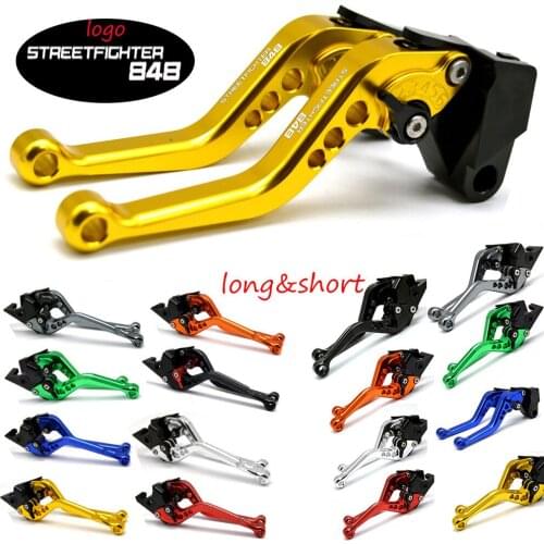 Short&Long For Ducati STREETFIGHTER 848 2012 2013 2014 2015 Motorcycle Accessories CNC Brake Clutch Levers
