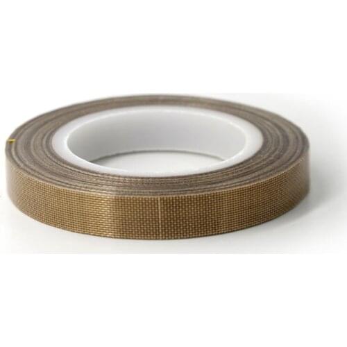 25Meter PTFE Tape Resistant High Temperature Adhesive Cloth Insulation 300 Degree Vacuum Sealing Machine Tape 10 meter*0.13mm