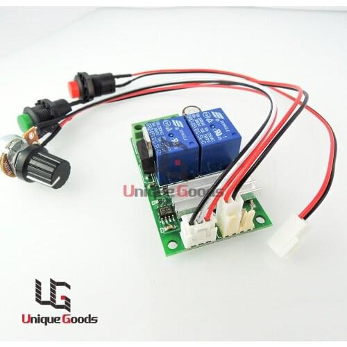 Wholesale PWM DC 6V 12V 24V 28V 3A Motor Speed Control Switch Controller