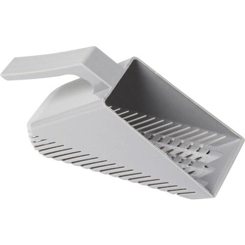 Plastic Sand Paletta Aquarium Fish Tank Raschietto Pulitore Della Ghiaia Pan Grit Shovel CLH@8