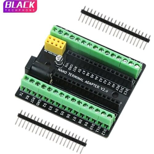 DC NRF2401 Screw Terminal Expansion Adapter Board For The Arduino Nano V3.0 AVR ATMEGA328P