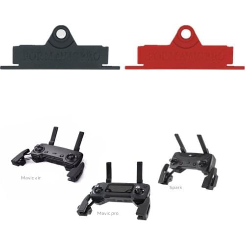 Remote Control Hang Buckle Board Neck Strap Lanyard bracket For DJI Mavic pro Mavic air Spark Drone Accessories black / red