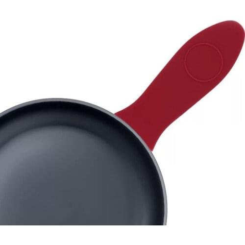 Non-Slip Silicone Handle Holder Cookware Parts Potholder Cast Iron Skillet Grip Sleeve Cover Pots Pans Handle Kitchen Gadget