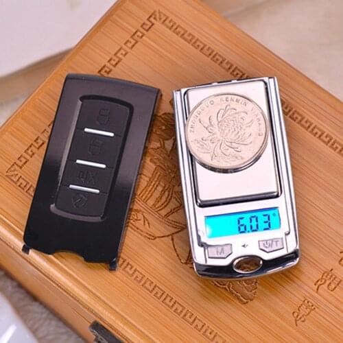New High Precision 100G 0.01G mini Electronic Digital Car Key Jewelry Weigher Gold Weighting Scale Gram Balance Weight Scales